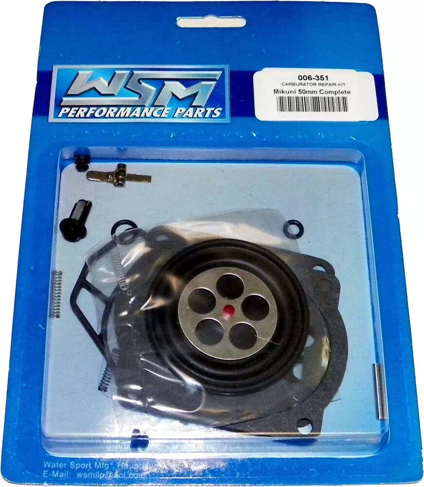 00-'02 for Sea-Doo GTX 800 WSM Carb Kit Mikuni 50Mm Complete