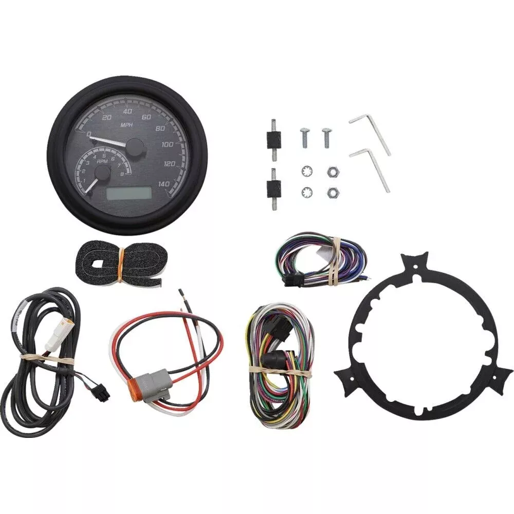 00-03 for Harley FLHR /FXST /FLST DAKOTA Series Analog Gauge System MVX-02-KG-K