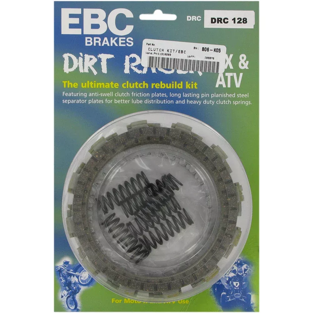 00-'09, '11-'16 for Suzuki DR-Z400S EBC Dirt Racer Clutch Set