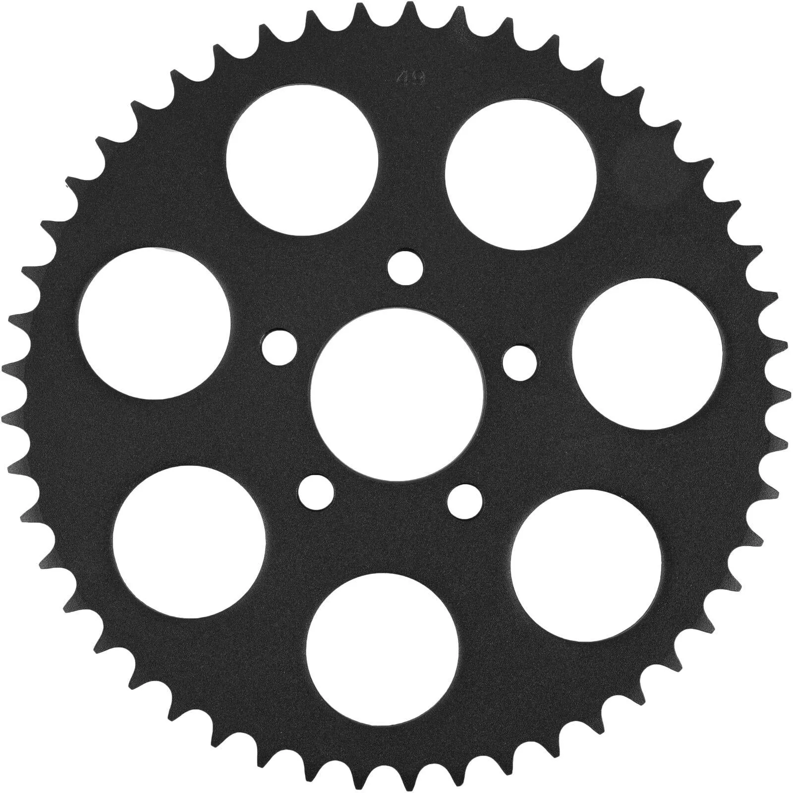 00-'13 for Harley FLHRC Textured Black Rr Sprocket 49T 2000-13 Big Twin Flat