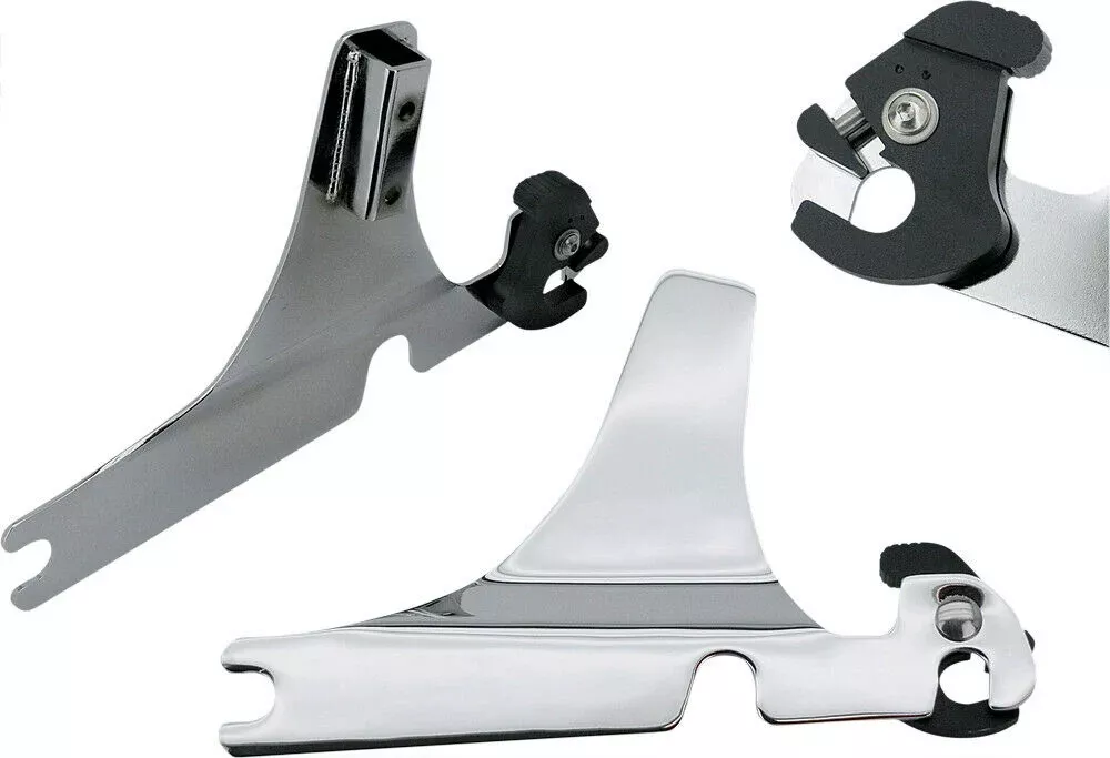 00-'17 for Harley FLSTF HARDDRIVE Detachable Side Plates Chrome Softail 820-2207