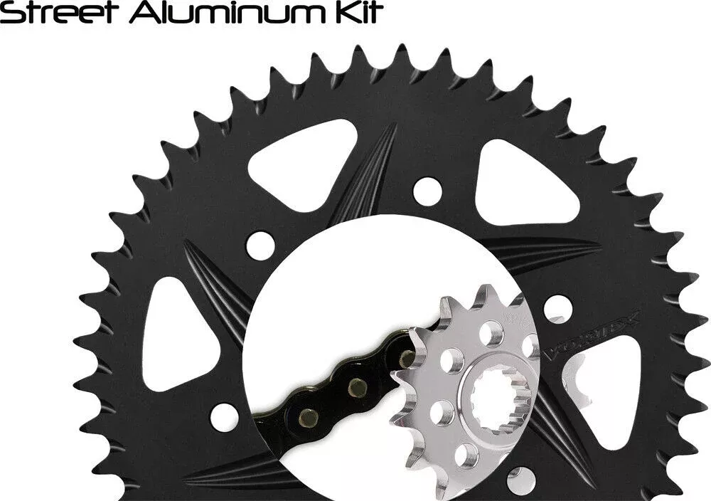 01-'03 for Suzuki GSX-R600 Sprocket /Chain Kit 15 /45T Blk Sx3 520-110L Blk