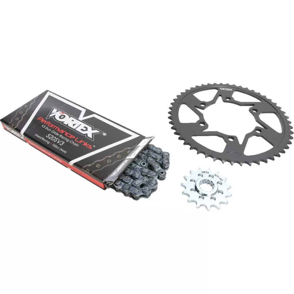 01-'05 for Suzuki GSX-R600 Sprocket /Chain Kit 15 /47T Sil Sx3 520-112L Blk