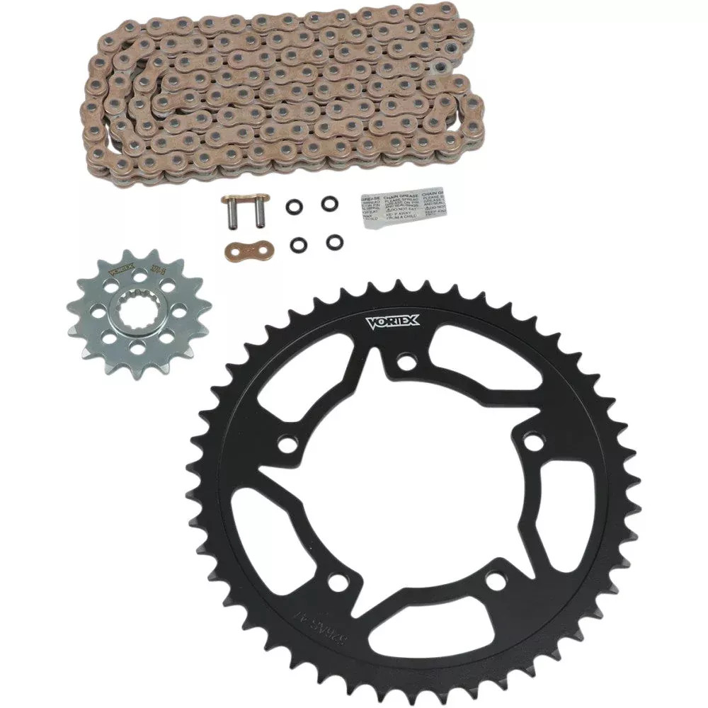01-'05 for Suzuki GSX-R600 Sprocket /Chain Kit 15 /47T Sil Sx3 520-112L Gld