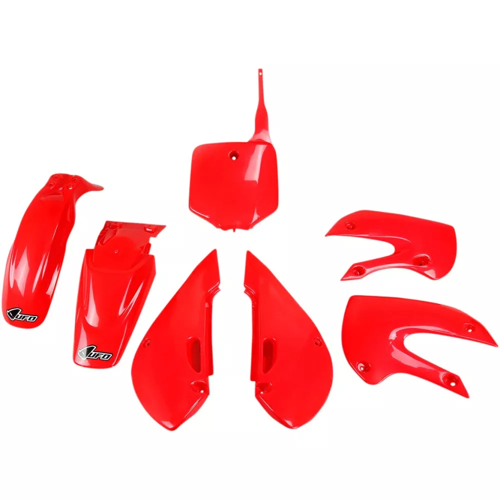 02-09 for Kawasaki KLX 110 UFO Replacement Body Kit CR Red KLX110 KA37002-070