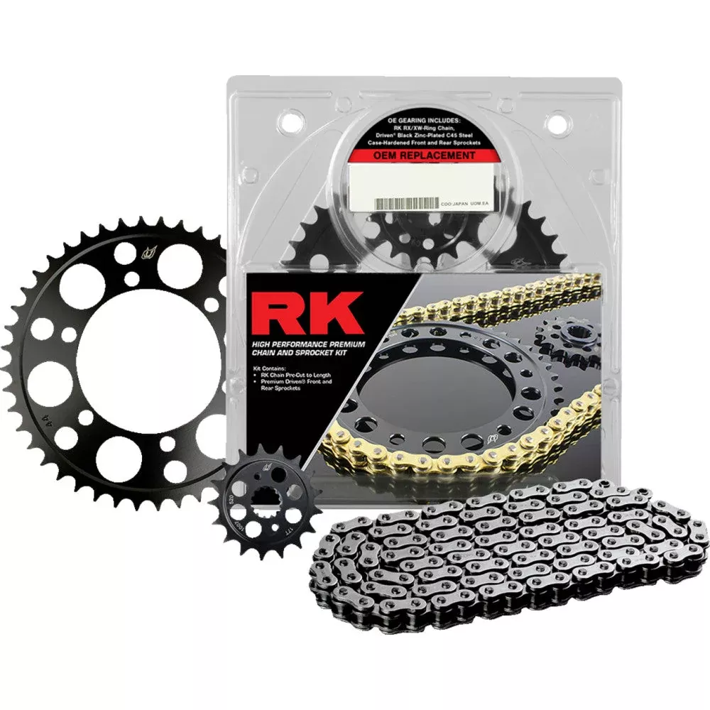 02-14 for Honda VFR800 Interceptor RK OEM Chain Kit VFR 800 '02-'14 1086-020E