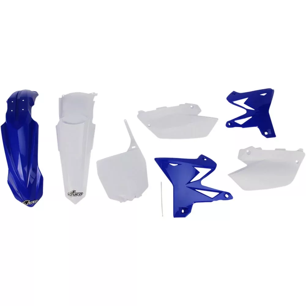 02-14 for Yamaha YZ 250 UFO Restyled Complete Body Kit Blue /White YAKIT312-999W
