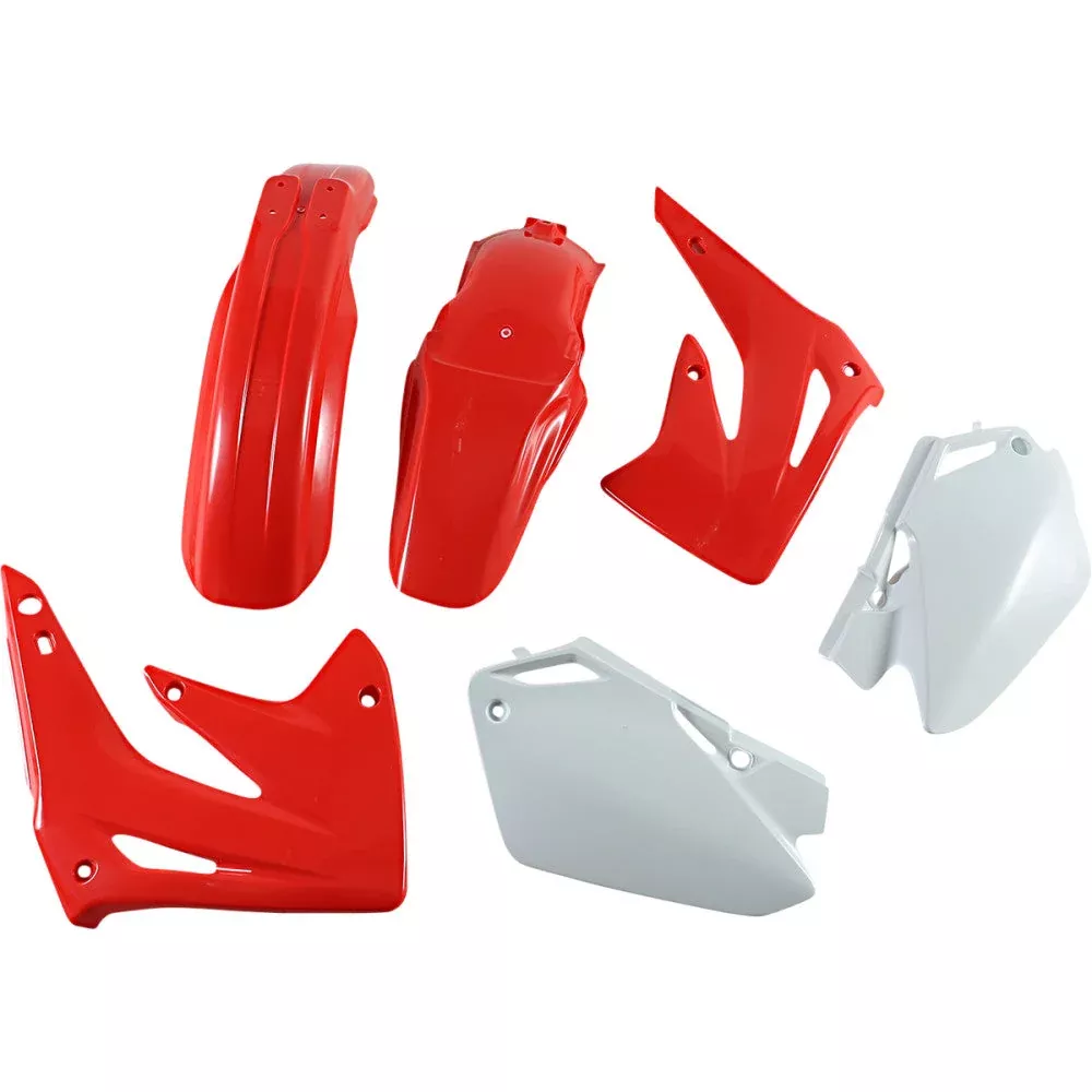 03-07 for Honda CR85R ACERBIS Standard Replacement Body Kit '04 Red /White CR85