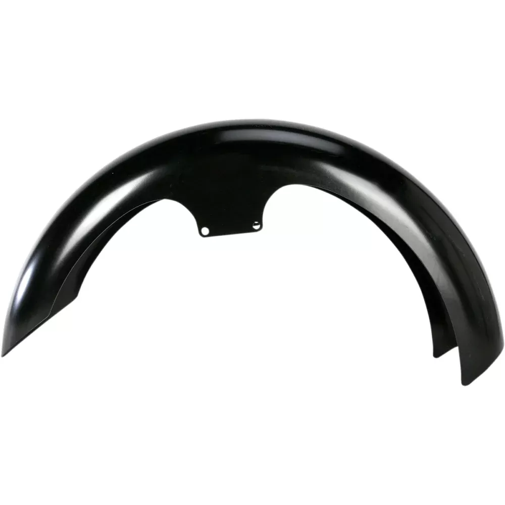 07-10 for Harley FXSTC Slicer Front Fender Kit Black Steel 21