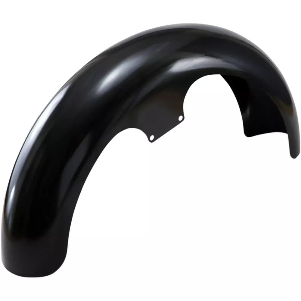 07-10 for Harley FXSTC Wrapper Front Fender Kit Black Steel 21
