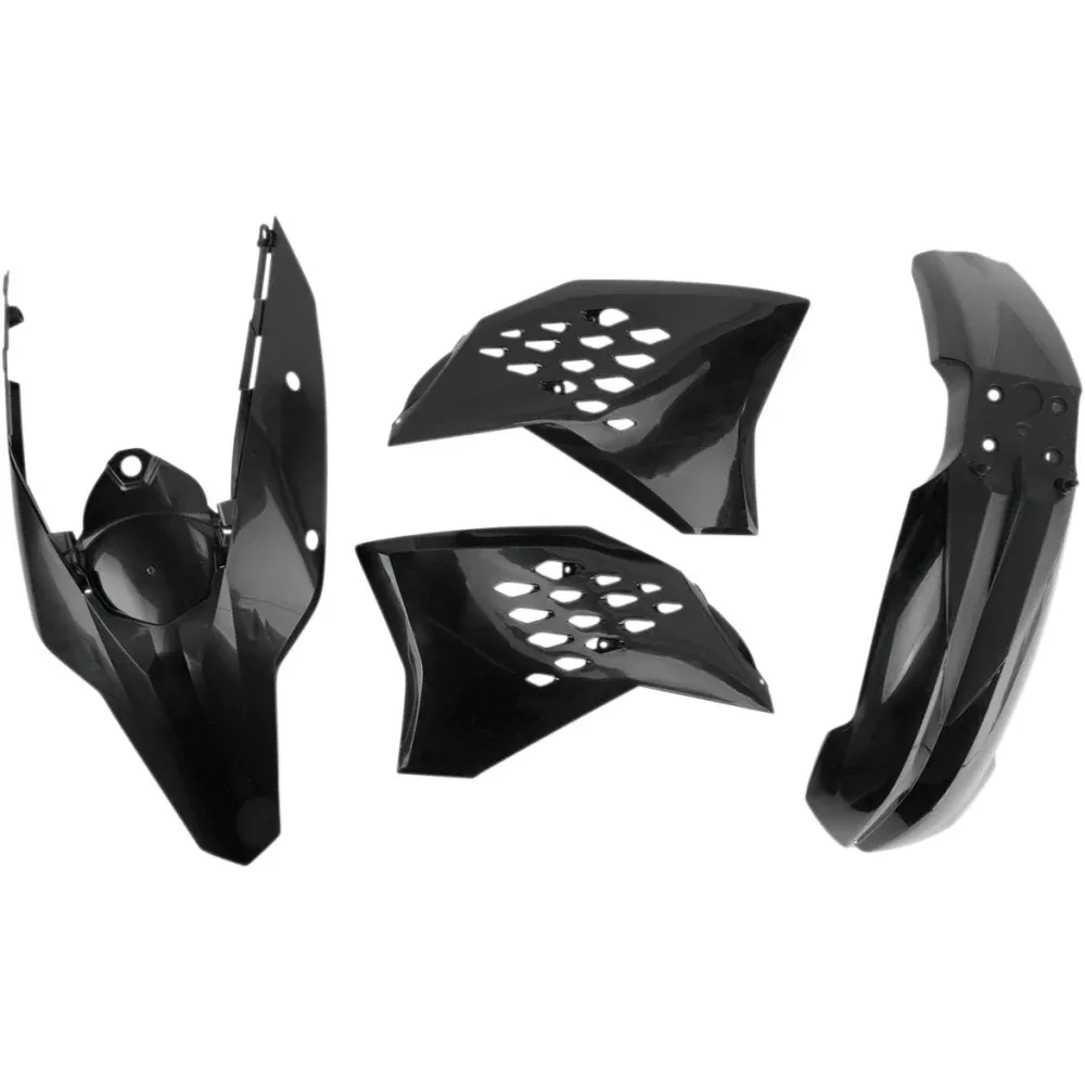 08-'11 for KTM 450 EXC-R 4-Stroke ACERBIS Plastic Kit Black