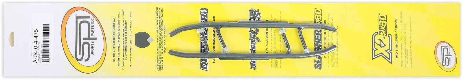 08-'11 for Ski Doo Skandic Tundra LT 550 SP1 Ripper Four75 Carbides S-D S /M