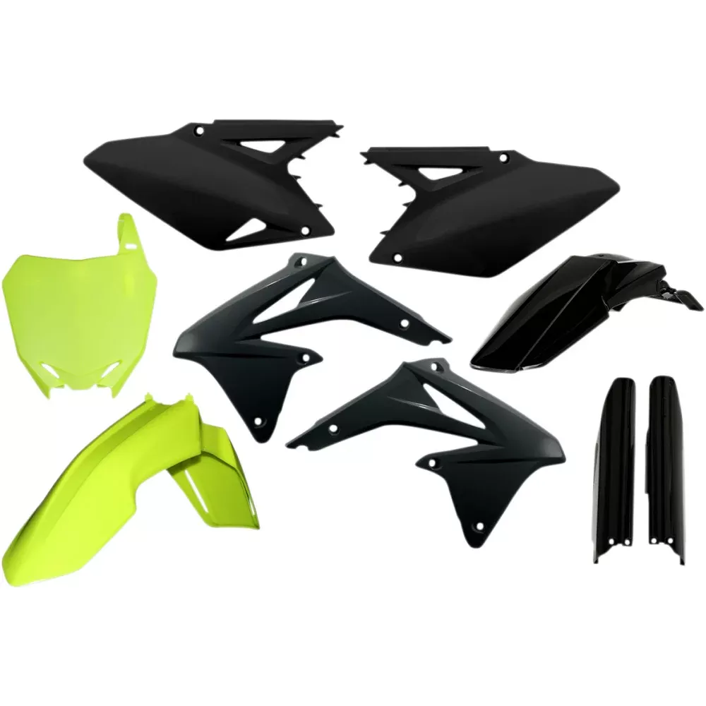 10-'18 for Suzuki RM-Z250 ACERBIS Full Plastic Kit Fluorescent Yellow /Black