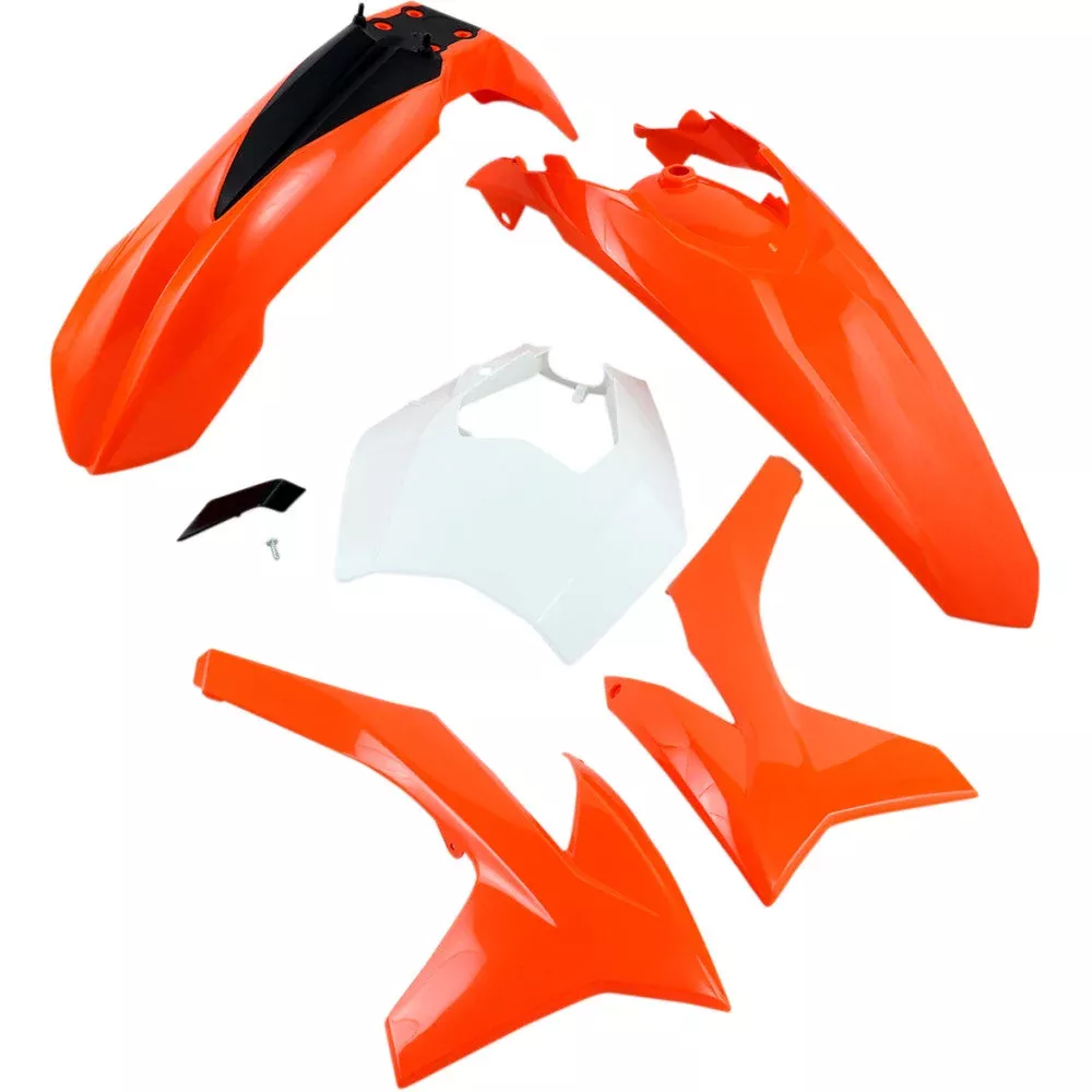 12-13 for KTM 400 LC4 EXC UFO Replacement Body Kit OEM Orange /White /Black