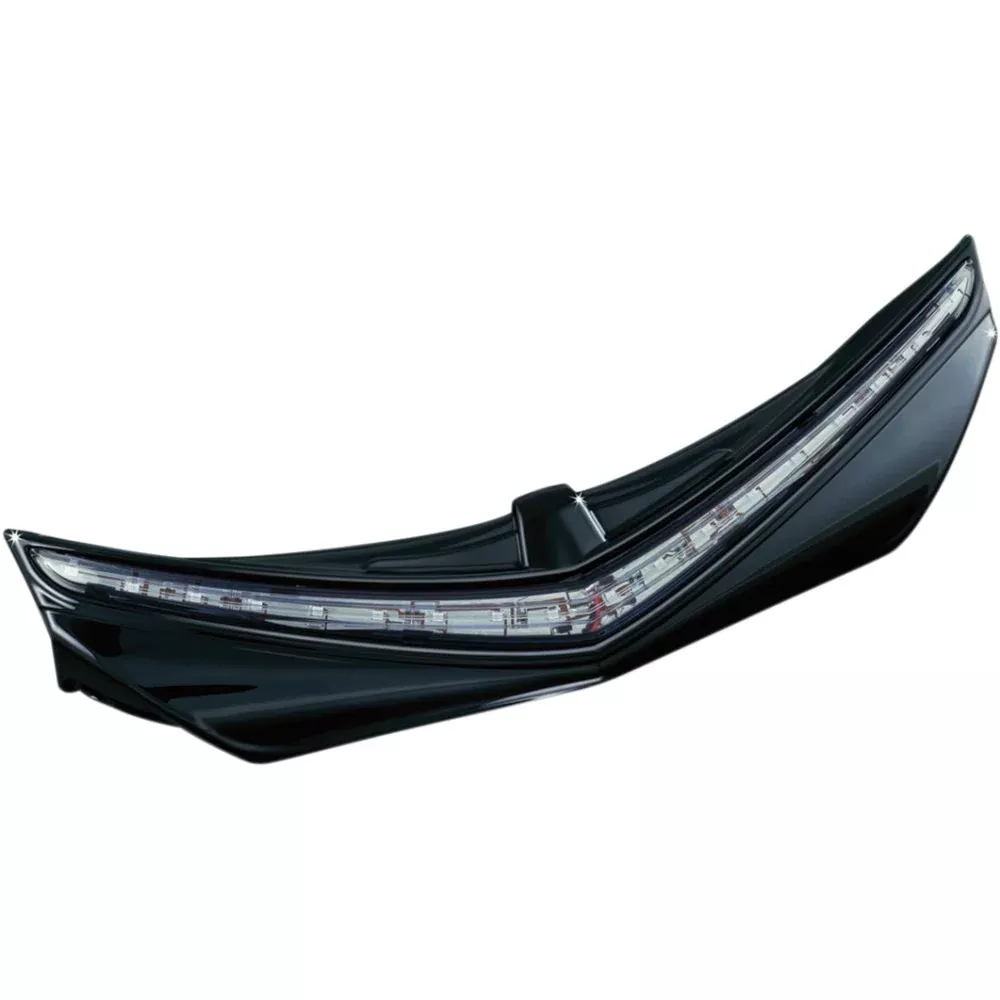 12-15 for Honda GL1800 Gold Wing ABS KURYAKYN LED Fender Tip Gloss Black Rear
