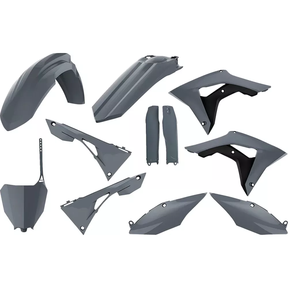 18-'21 for Honda CRF250R POLISPORT Plastic Body Kit Nardo Grey Hon