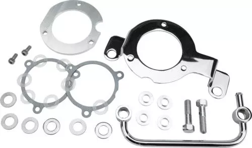 18 for Harley FLFBS HARDDRIVE M8 Breather Kit Chrome 820-50575