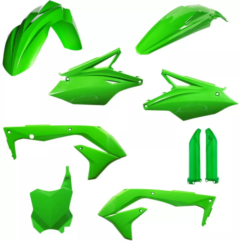 18 for Kawasaki KX450F ACERBIS Full Plastic Kit Green
