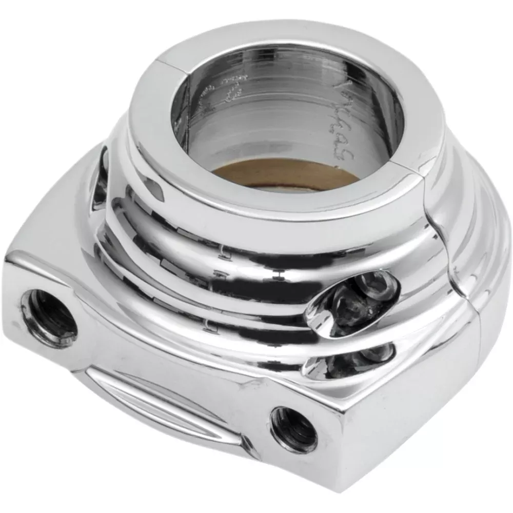 1993-1995 for Harley Wide Glide FXDWG Throttle Housing Thread-In Cable Chrome