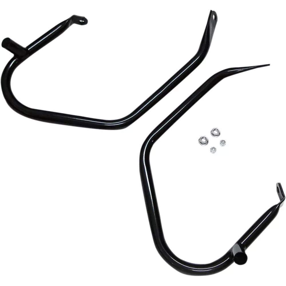 1998-2003 for Harley Road Glide EFI FLTR DRAG SPECIALTIES Saddlebag Guard Black