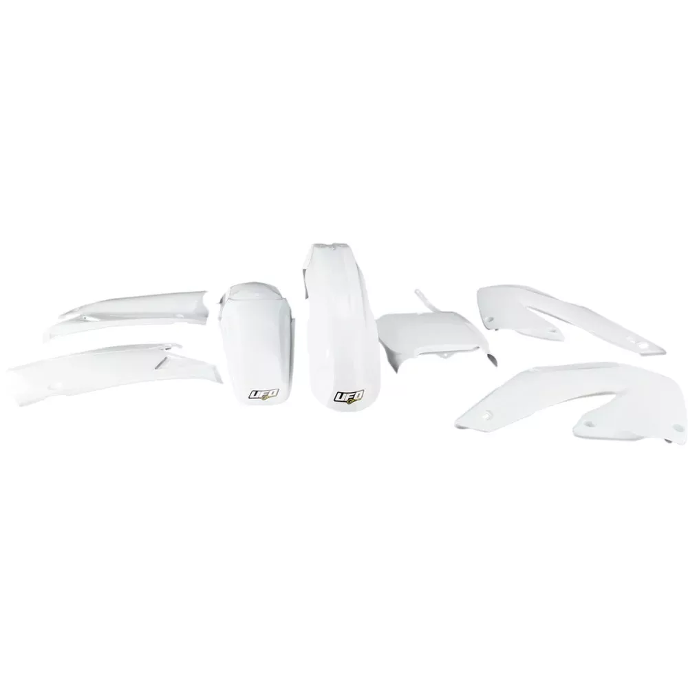 2000-2001 for Honda CR125R UFO Replacement Body Kit White HOKIT100-041