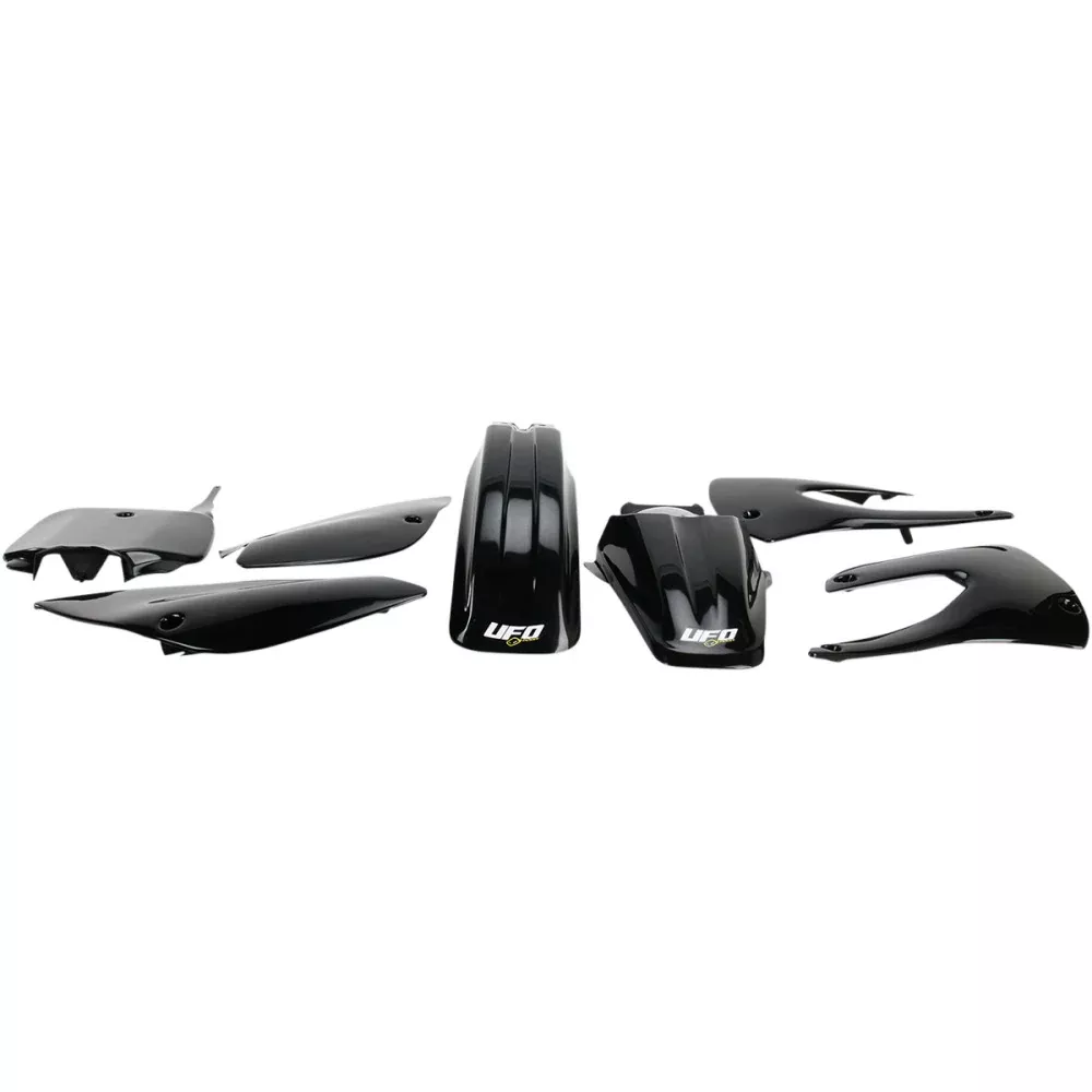 2001-2009, 2011-2012 for Kawasaki KX 85 UFO Replacement Body Kit Black KX85