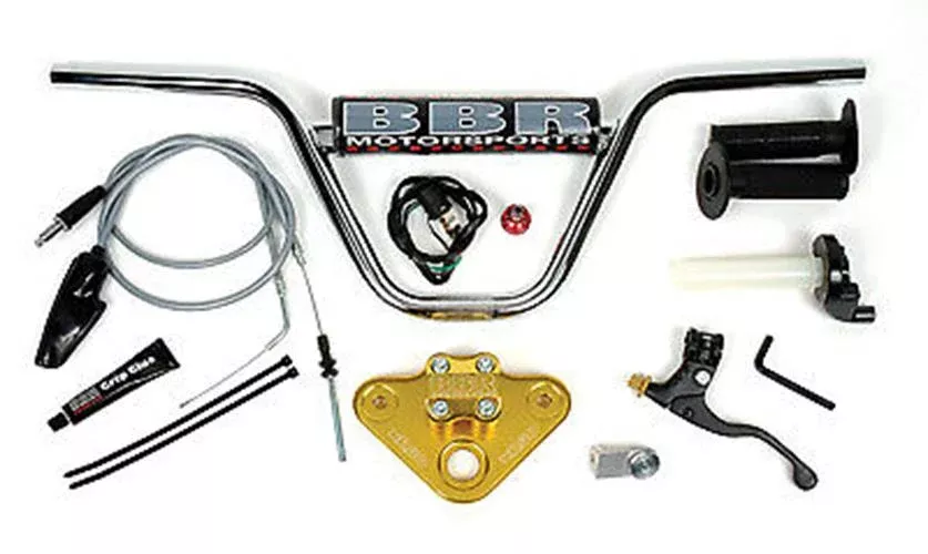 2004-2019 for Honda CRF50F BBR MOTORSPORTS Risers w / Handlebar XR /CRF50 Black