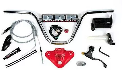 2004-2019 for Honda CRF50F BBR MOTORSPORTS Risers w / Handlebar XR /CRF50 Red