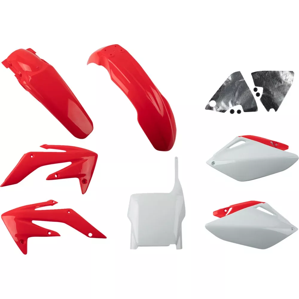 2006-2007 for Honda CRF250R UFO Replacement Body Kit OE Red /White CRF250