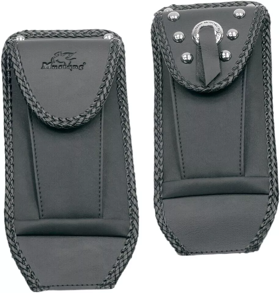 2006-2012 for Kawasaki VN900D Vulcan 900 LT MUSTANG Studded Pouch Tank Bib VN900