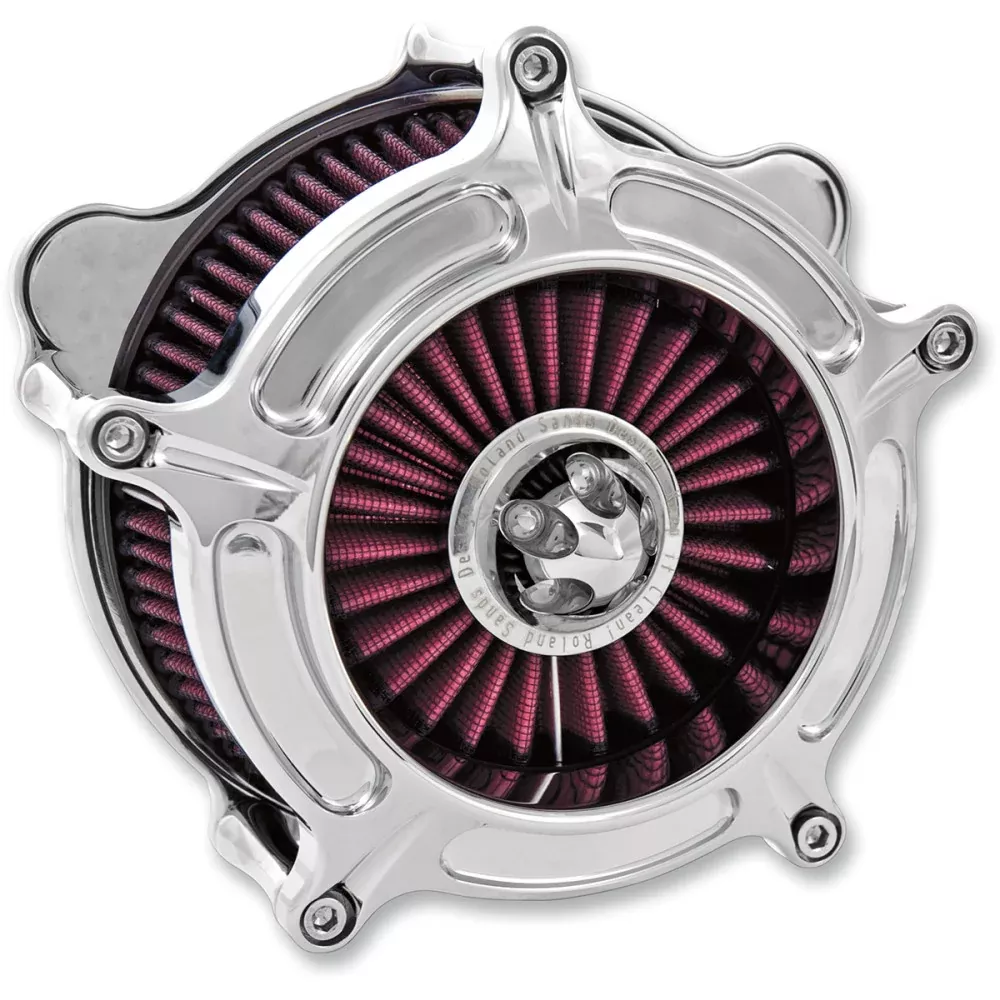 2008-2017 for Harley Fat Bob FXDF RSD Turbine Air Cleaner Chrome CV 0206-2037-CH