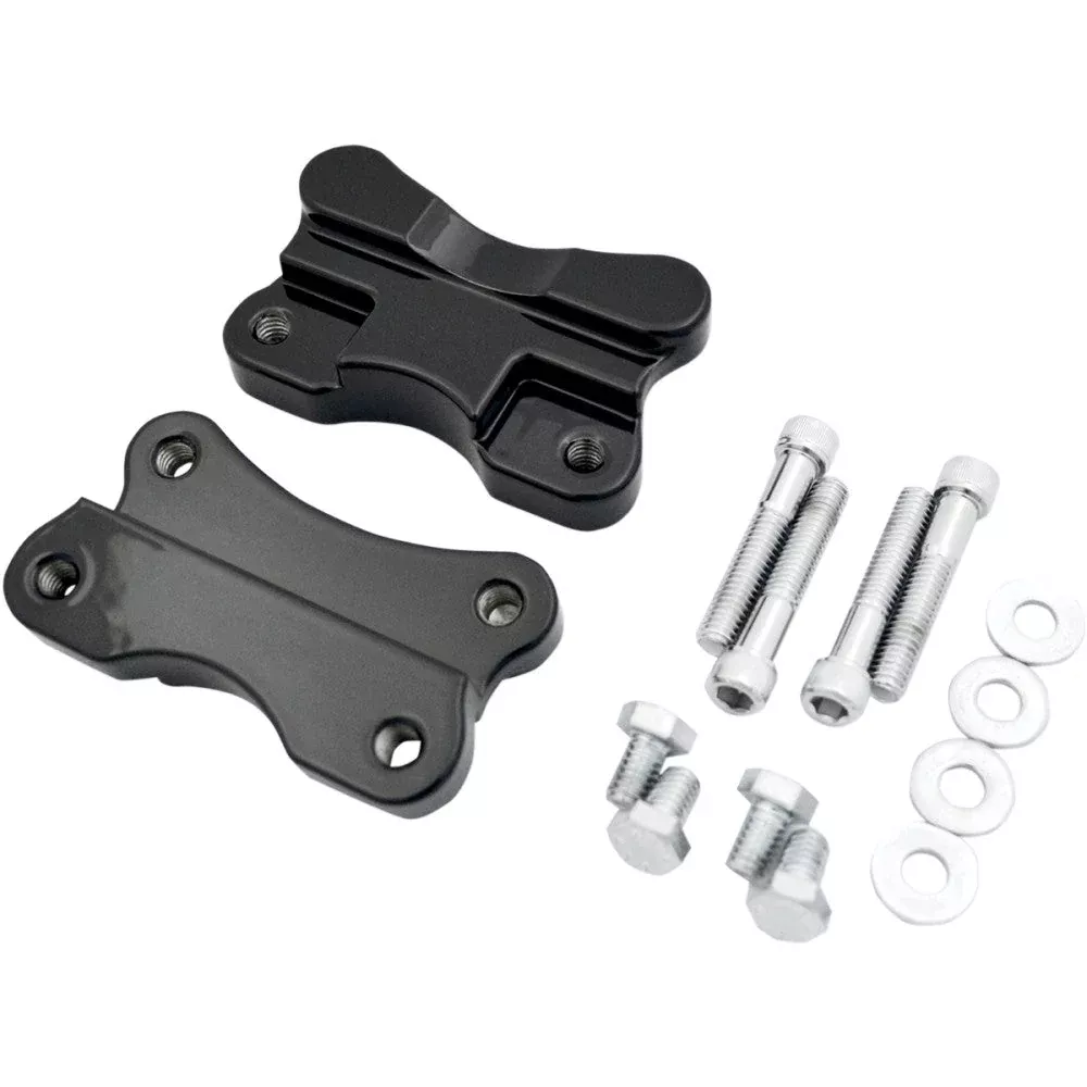 2012-2017 for Harley Softail Slim FLS Fender-To-Fork Adapters Gloss Black