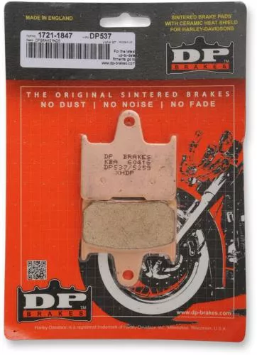 2014-2019 for Harley Sportster XLX DP BRAKES Sintered Brake Pads DP537 DP537