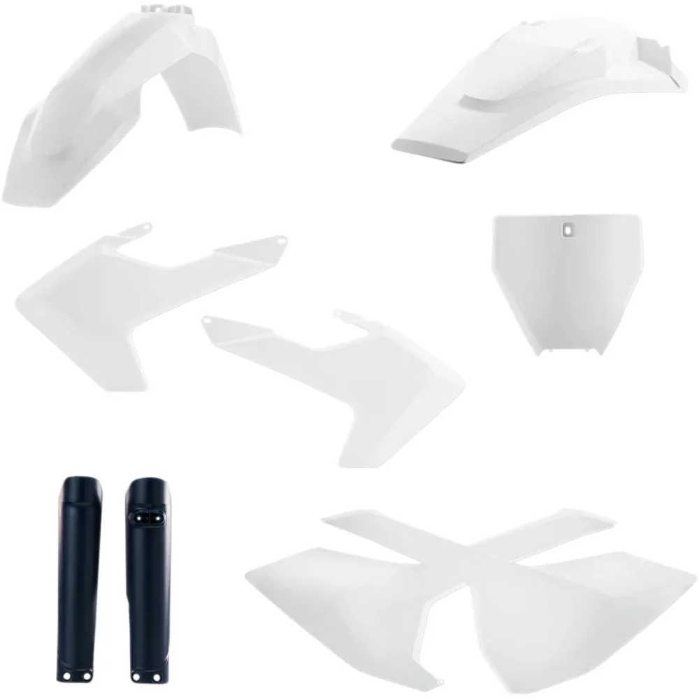 2016-2018 for Husqvarna TC 125 ACERBIS Full Replacement Body Kit OE White /Black