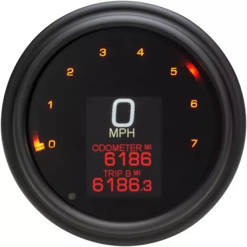2017-2020 for Harley Road King Special FLHRXS Tank Speedometer Black Bezel 4.5