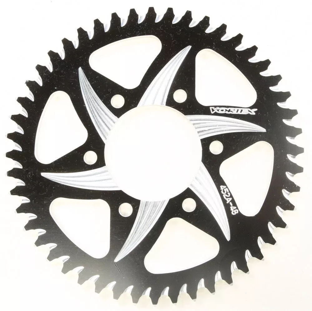 91-'03 forasaki ZX750 Ninja ZX-7R Rear Cat5 Sprocket Aluminum 48T-520 Blk