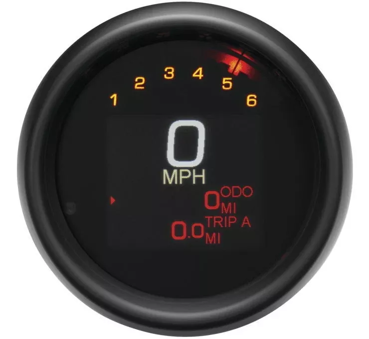 94-03 for Harley Sportsters /Dyna Dakota Digital Speedometer Black Bezel 3-3 /8