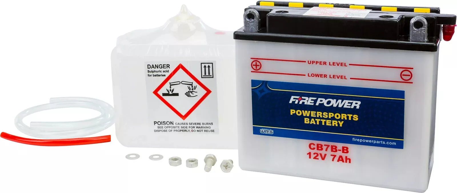 99-'04 for Yamaha TT-R225 FIRE POWER Battery W /Acid Cb7B-B 12V Heavy Duty