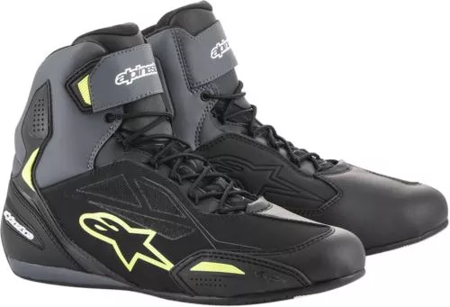 ALPINESTARS Faster-3 Drystar Shoes Black /Gray /Yellow US 9 2540719175-9