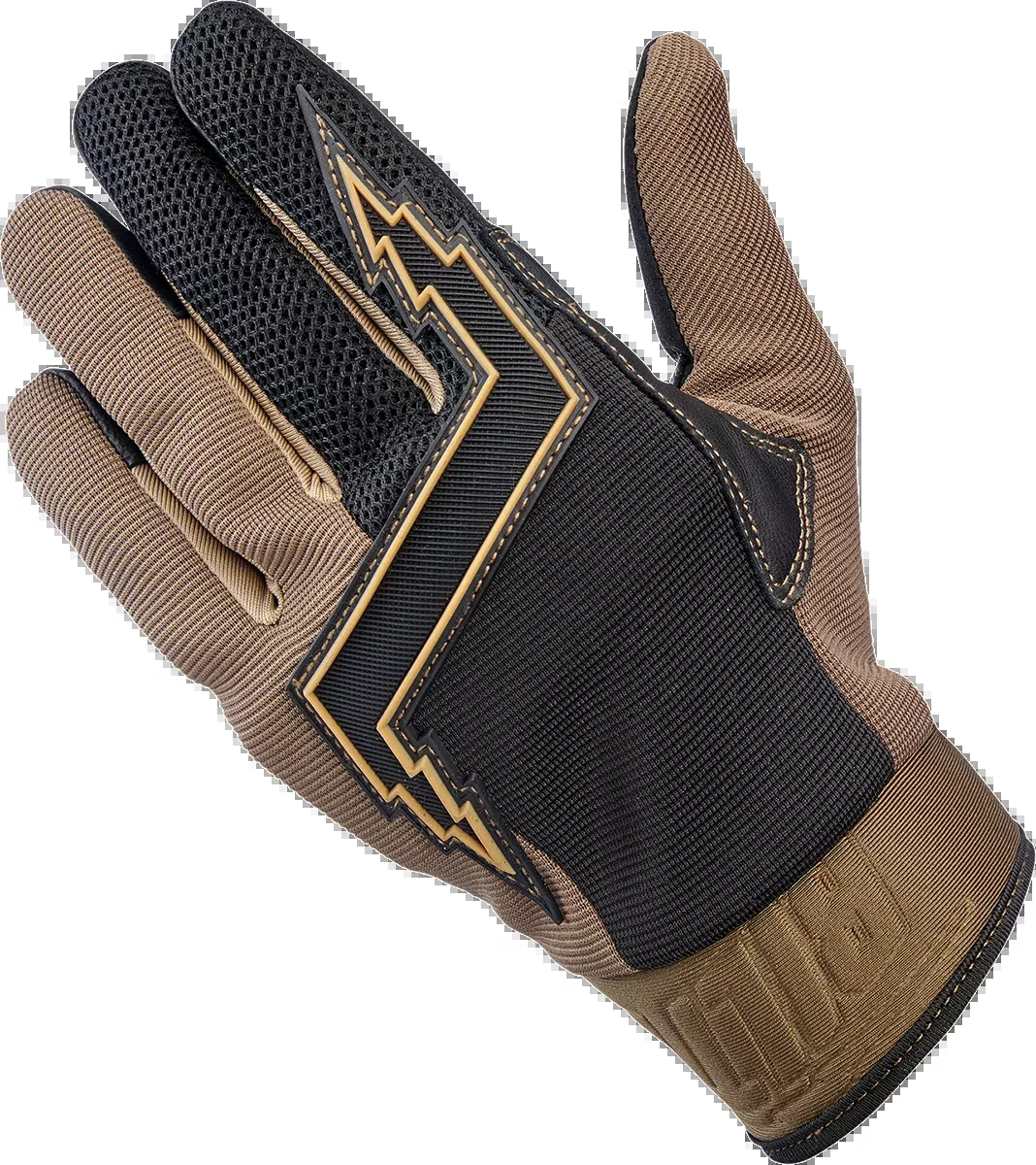 BILTWELL Baja Gloves - Chocolate/Black - XS 1508-0201-301