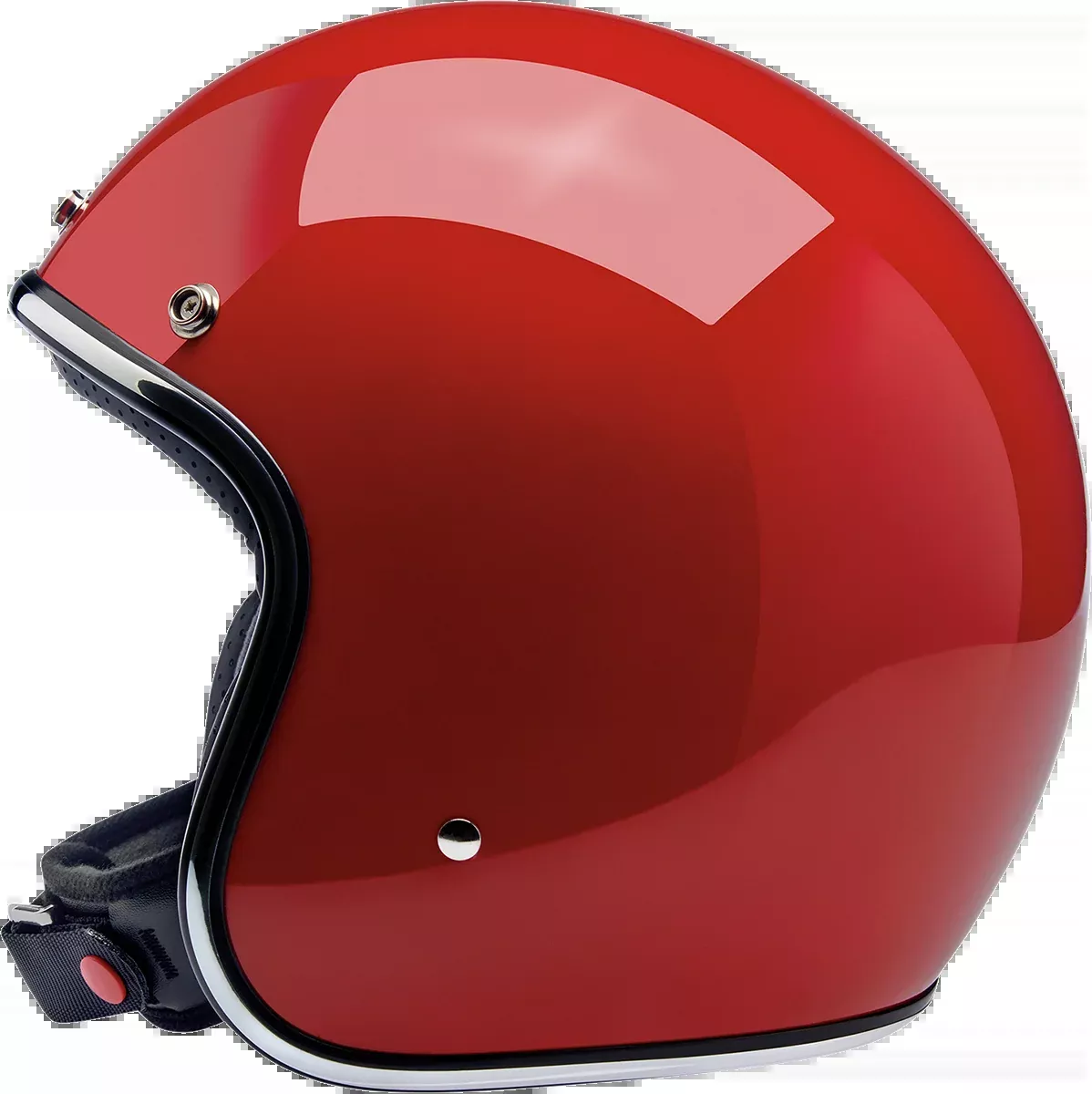 BILTWELL Bonanza Helmet - Gloss Blood Red - XL 1001-137-205