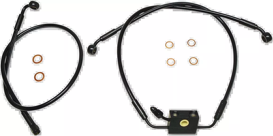 Brake Line - XR - Dual Disc - ABS - Softail
