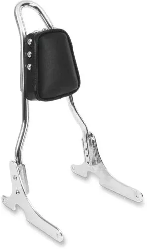 DRAG SPECIALTIES Tapered Smooth Studded Sissy Bar Pad Sissy Bar Pad ? Studs