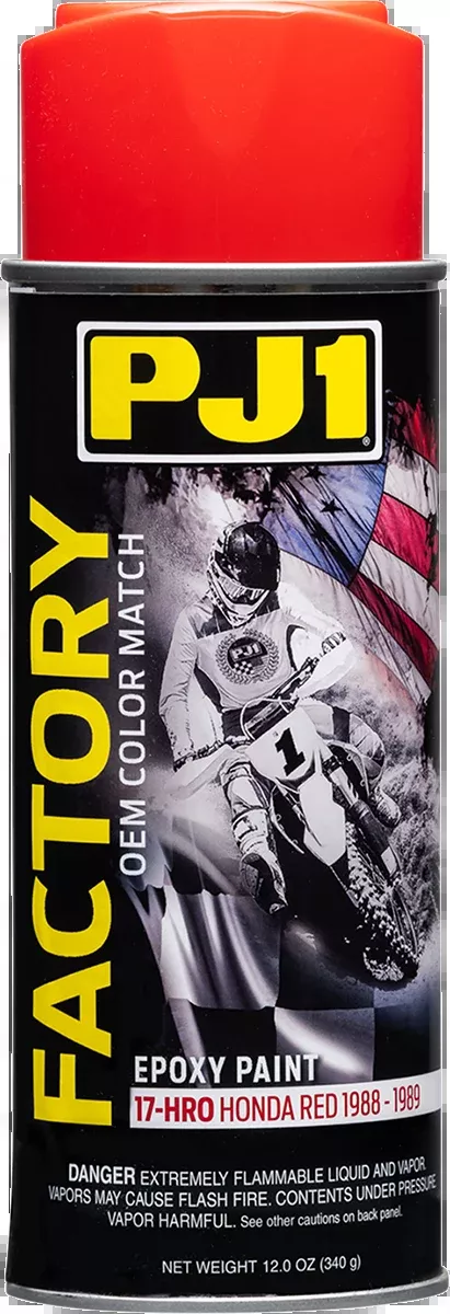 Factory Match Paint - Honda Red 88-89 - 12 oz. net wt. - Aerosol