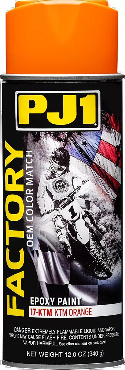 Factory Match Paint - KTM Orange 17-18 - 12 oz. net wt. - Aerosol