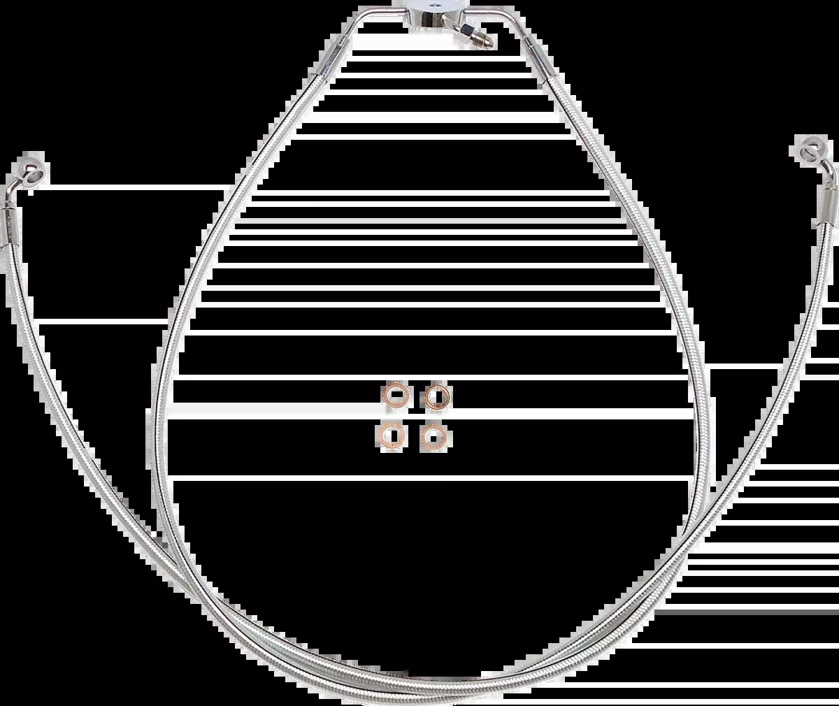 Lower Brake Line - Sterling Chromite II