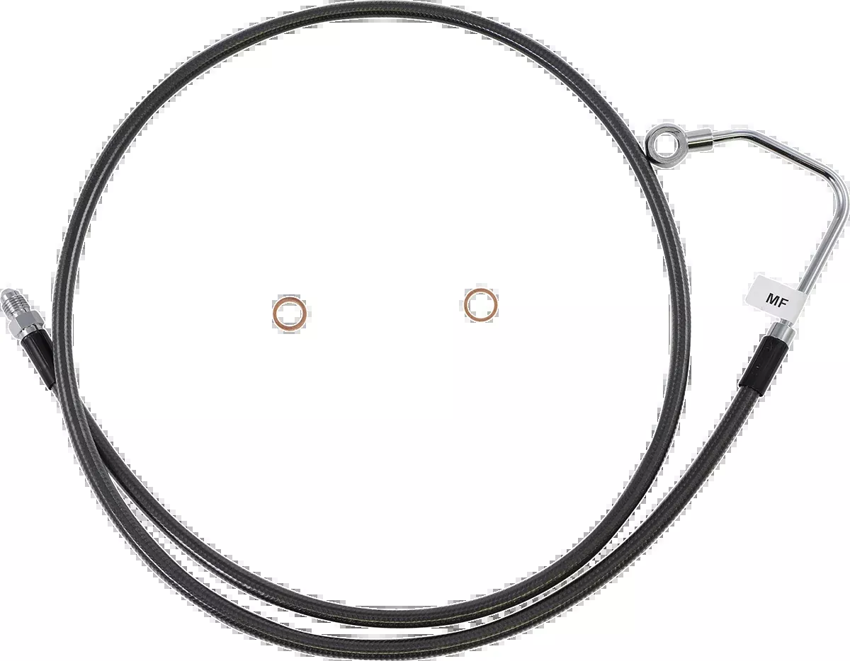 Mid Brake Line - ABS - Black Pearl
