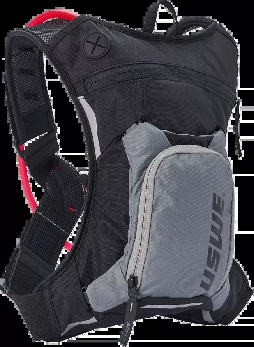 Moto Hydration Pack - 3L - Carbon Black /Gray