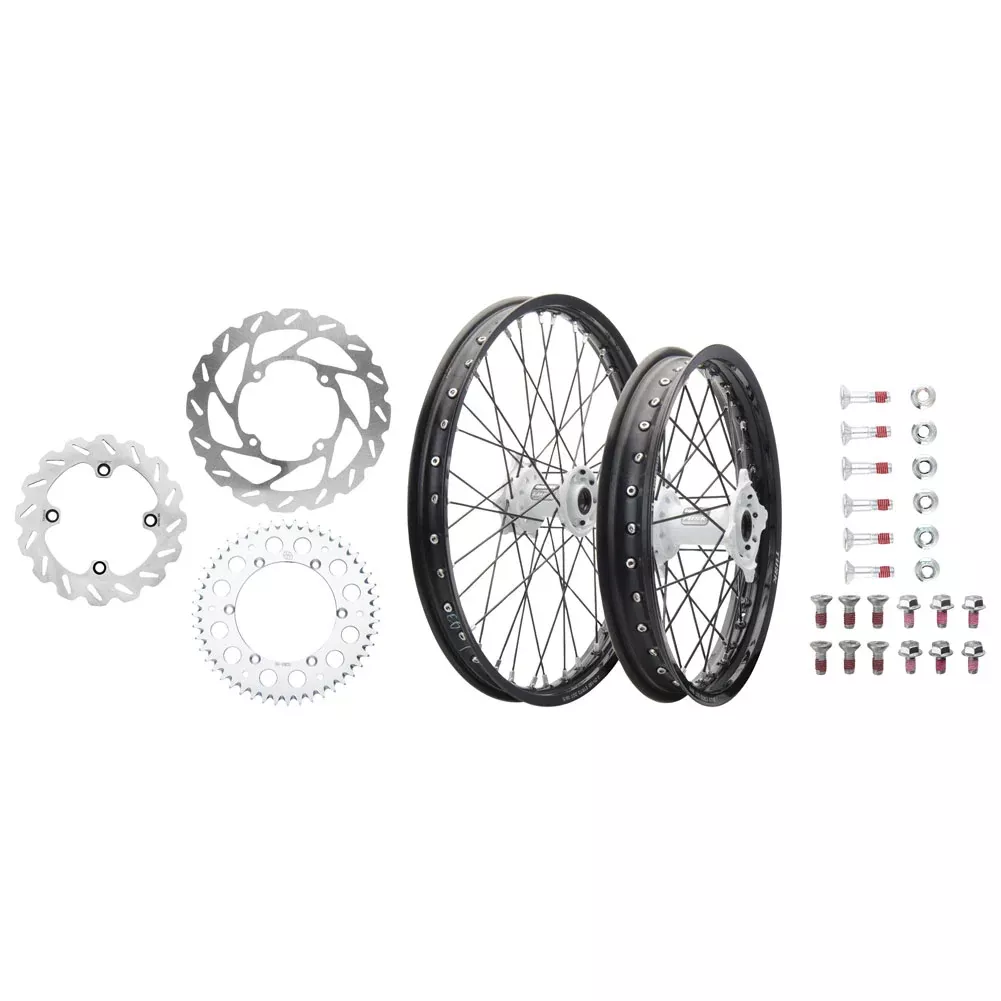 Tusk Impact Complete Front/Rear Wheel Package Honda CRF250R 2011–2013