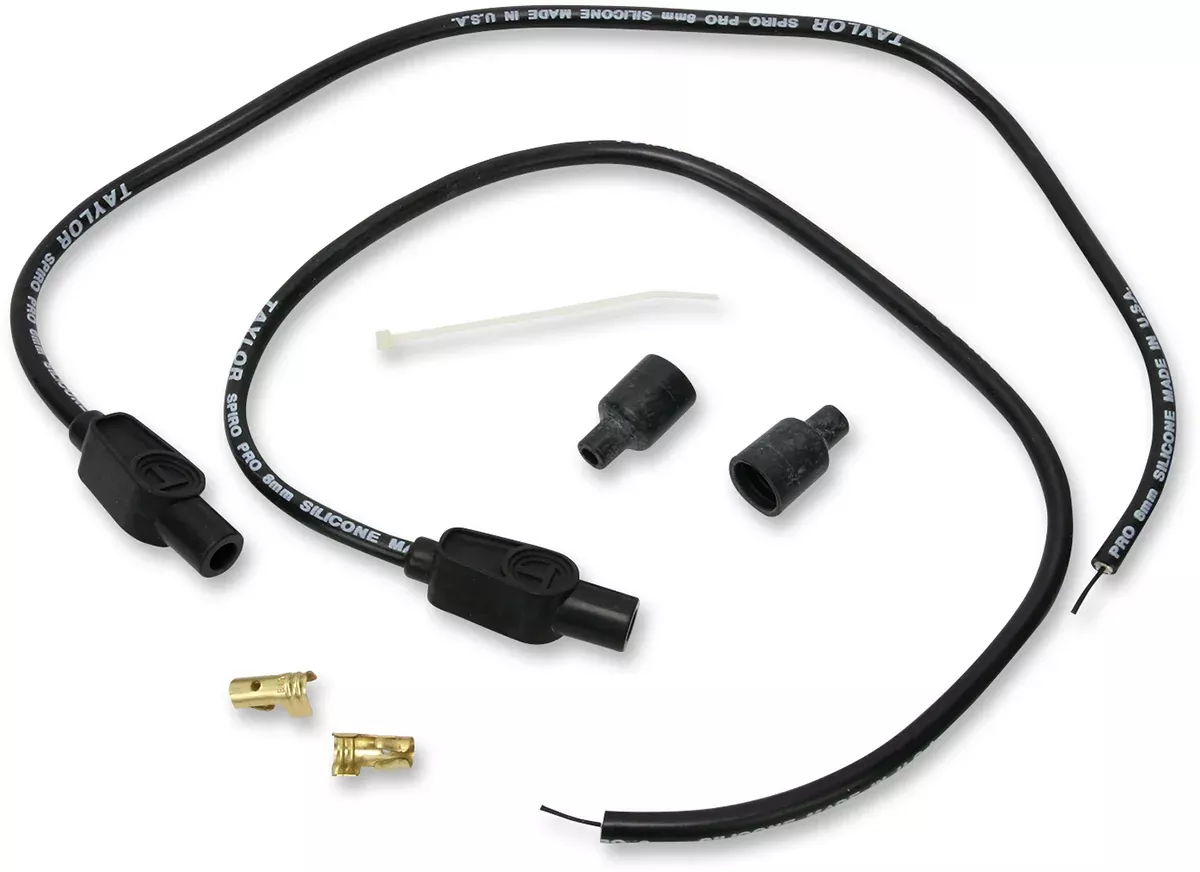 Universal Spark Plug Wire Kit - 180 degree